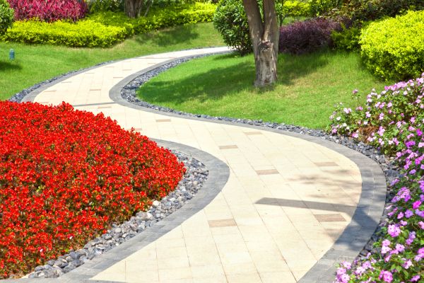 Garden Walkway Installation in Goodyear