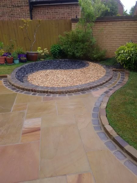 Sandstone Patio Installation in Goodyear